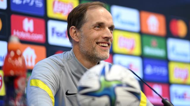 Thomas Tuchel, en rueda de prensa con el Chelsea