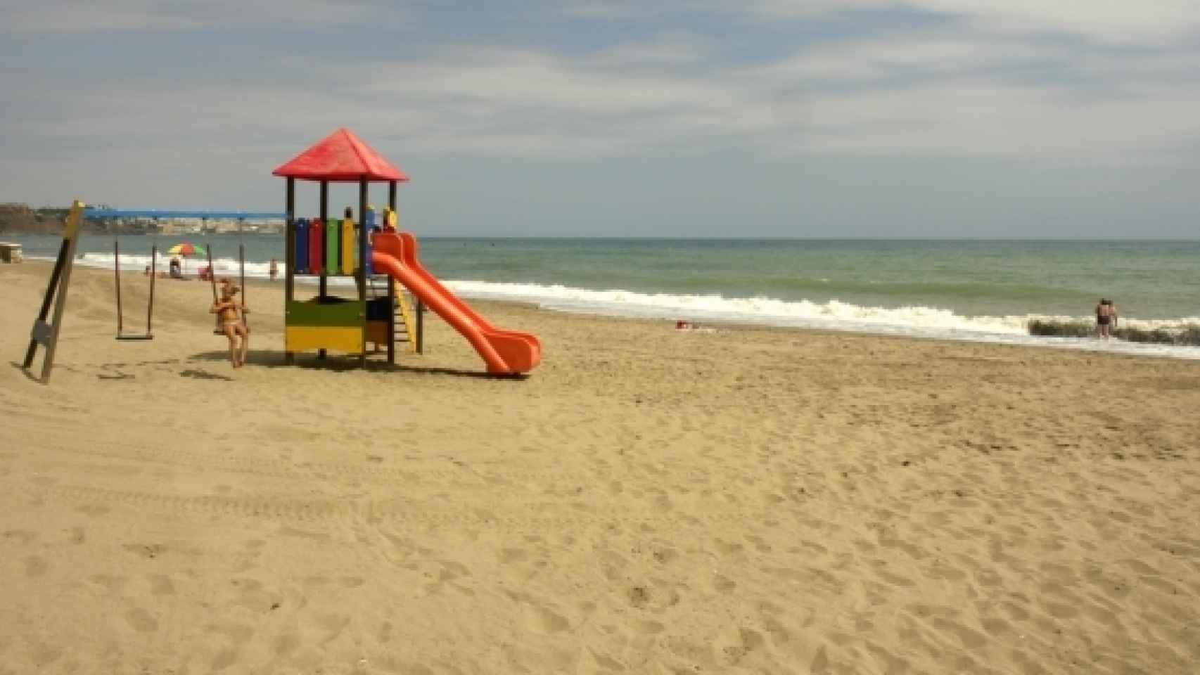 Imagen de la playa de Carvajal, en Fuengirola.