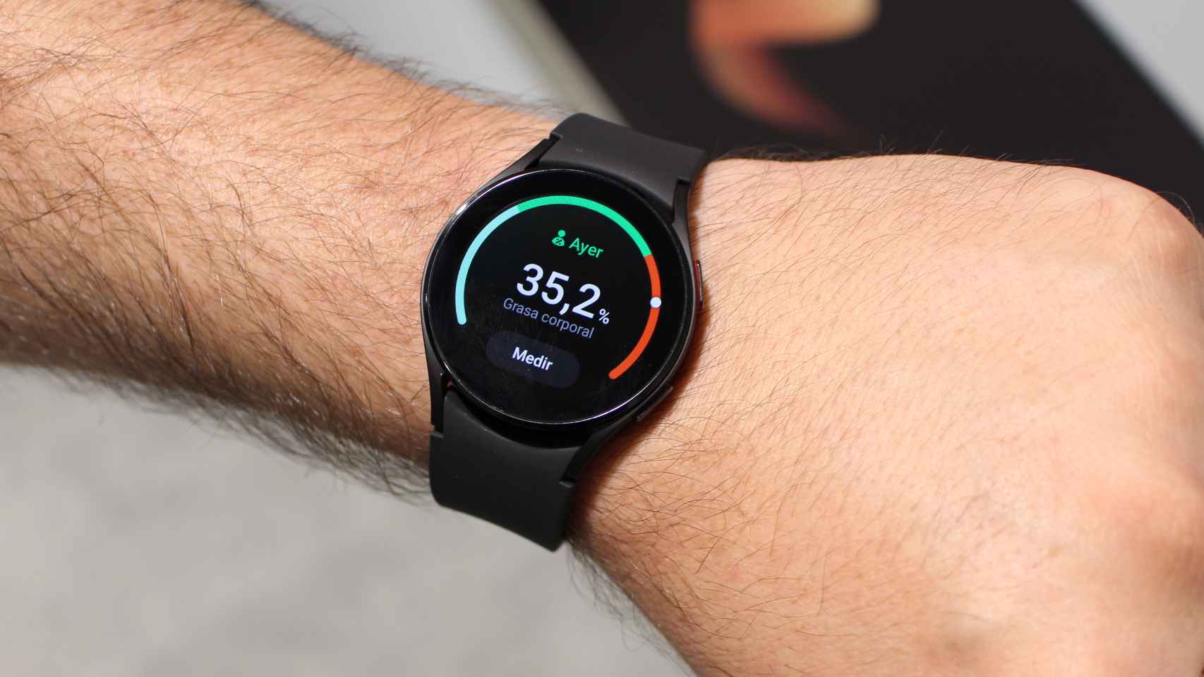 Samsung Galaxy Watch 4 medición grasa corporal