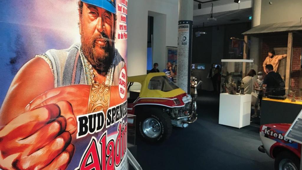 Imagen general de los objetos expuestos en el museo de Bud Spencer.