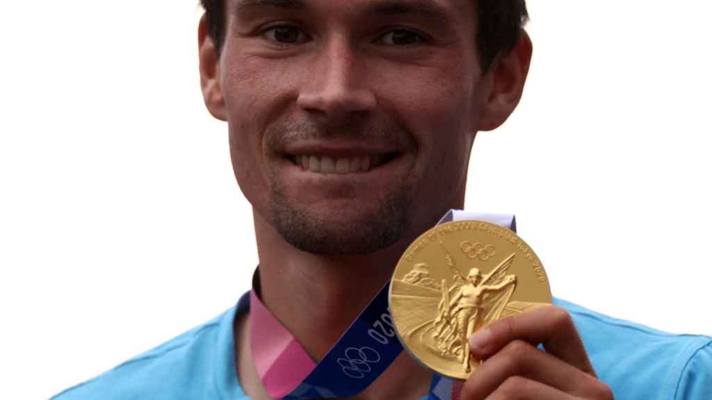 Primoz Roglic, con su oro en los Juegos Olímpicos