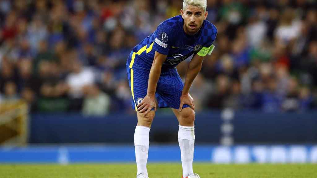 Jorginho, en un partido del Chelsea en la 2021/2022