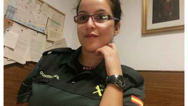 La guardia civil Luisa María Flores./