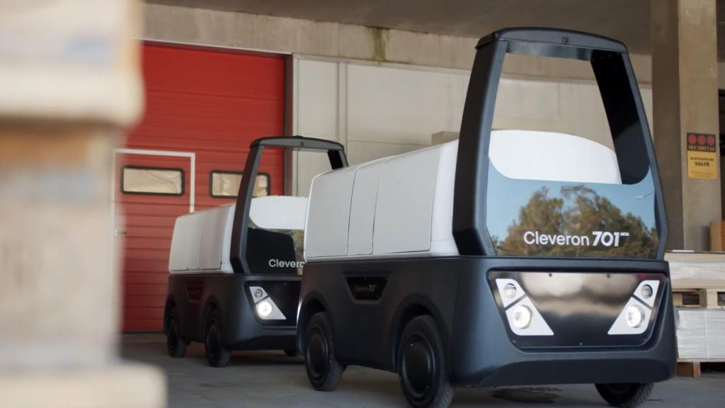 Cleveron 701, robot autónomo de reparto