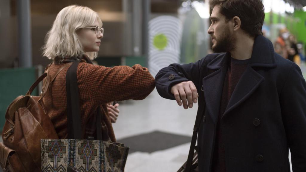 Kit Harington y Lucy Boynton.
