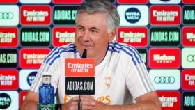 Carlo Ancelotti, en rueda de prensa