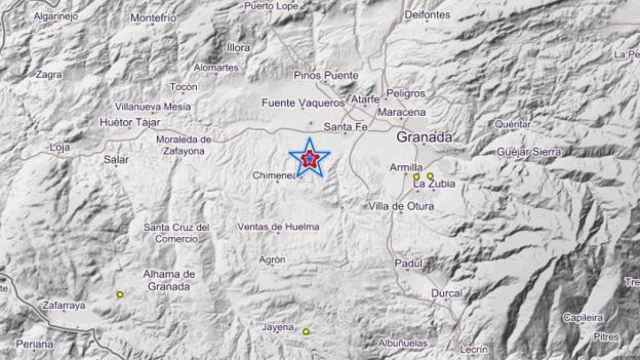 Un terremoto de magnitud 4,2 hace temblar Granada y Málaga