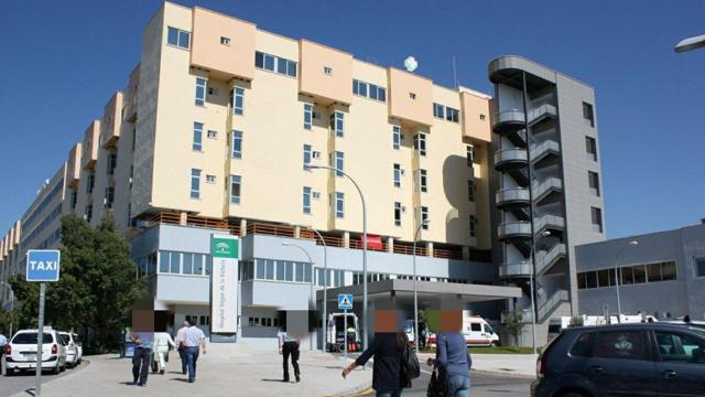 El Hospital Clínico de Málaga, adonde fueron trasladados varios de los heridos.