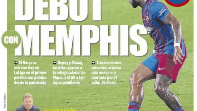 La portada del diario Mundo Deportivo (15/08/2021)