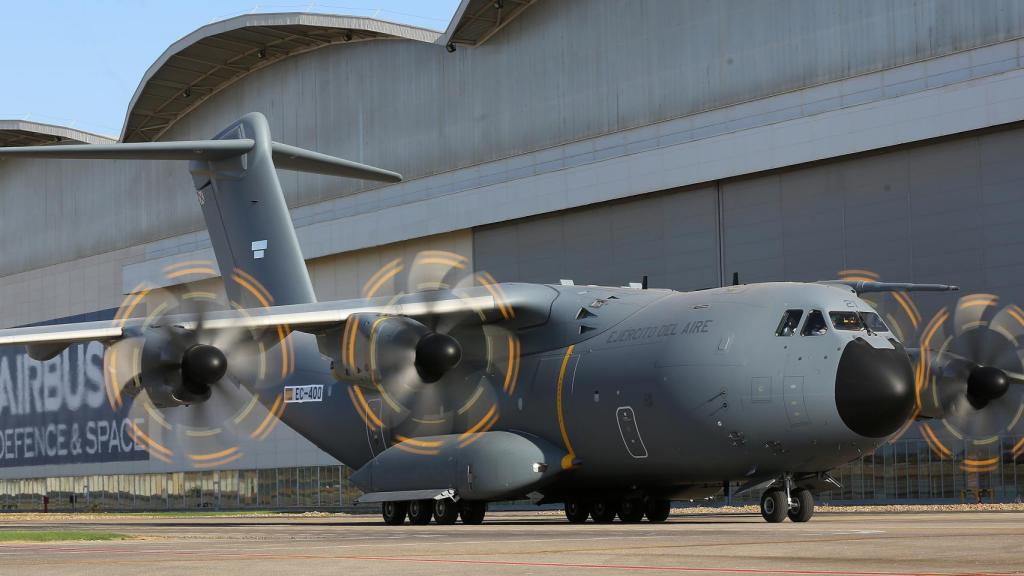 This is the Airbus A400M, the plane manufactured in ...