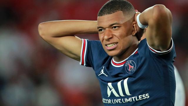 Kylian Mbappé, con el PSG