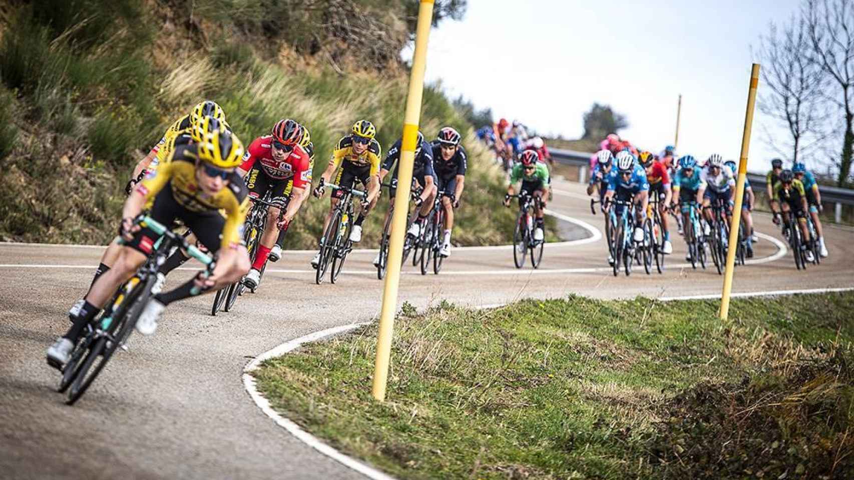 Imagen de archivo de la Vuelta a España.