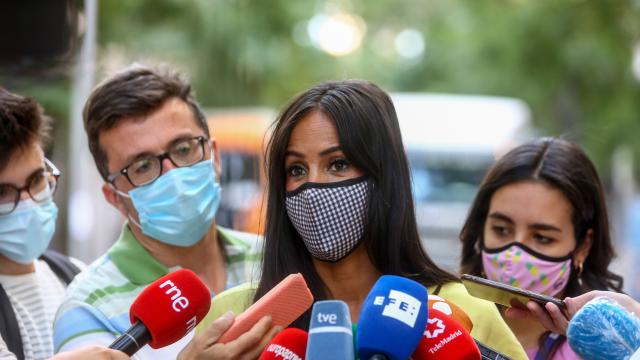 Begoña Villacís, vicealcaldesa de Madrid, en declaraciones a los medios.