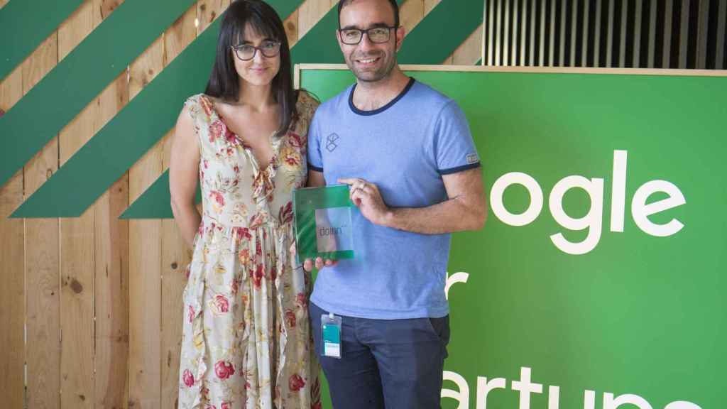 Noelia Novella y Nuno Rodrigues son fundadores de la startup Doinn.