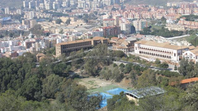 Vista del Seminario de Málaga.