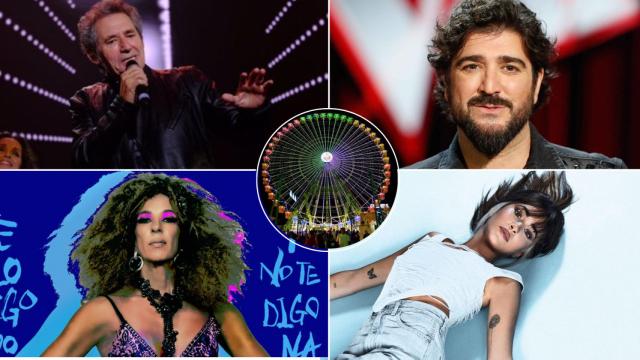 Algunos de los artistas que pasarán por Málaga en los próximos días.