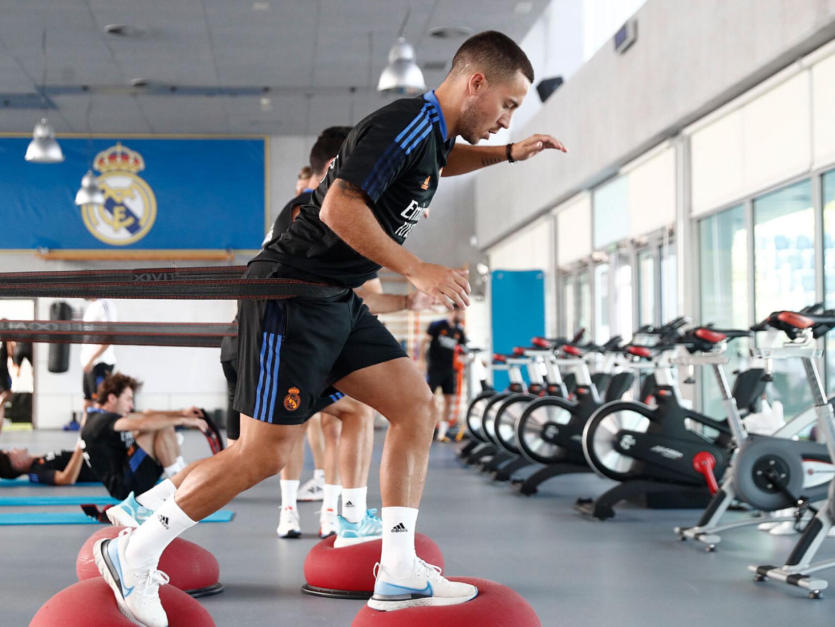 Benzema, Asensio Vallejo, protagonistas en el entreno del Real Madrid: test especial de