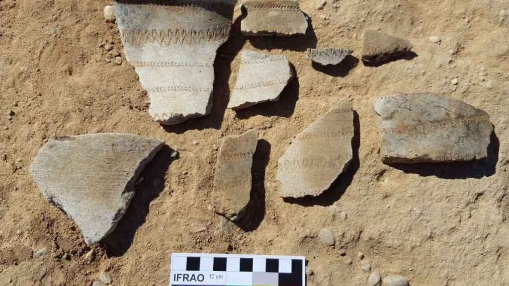 Restos arqueológicos de la Edad de Bronce aparecidos en el Polígono de Toledo