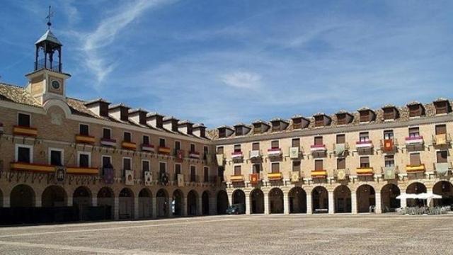 La Plaza Mayor de la localidad toledana de Ocaña