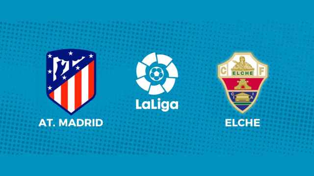 Atlético de Madrid - Elche, partido de La Liga