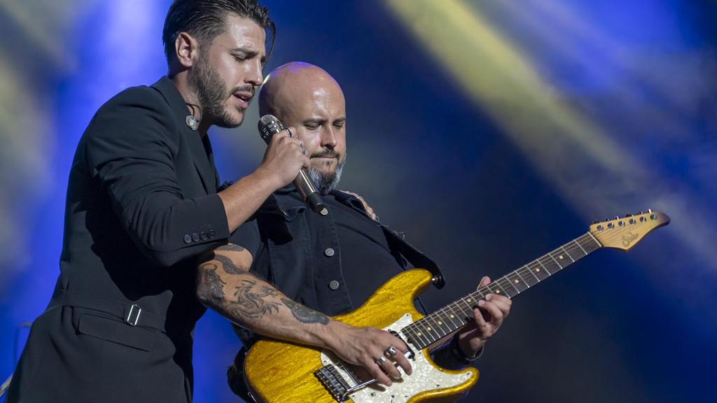 Antonio José, durante el concierto
