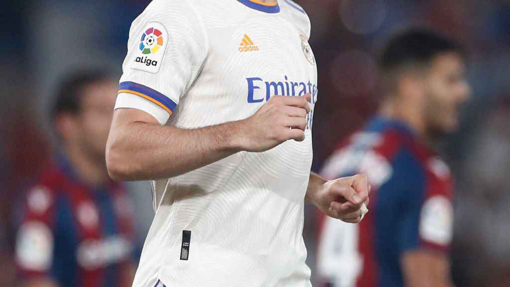 Gareth Bale, durante el partido frente al Levante