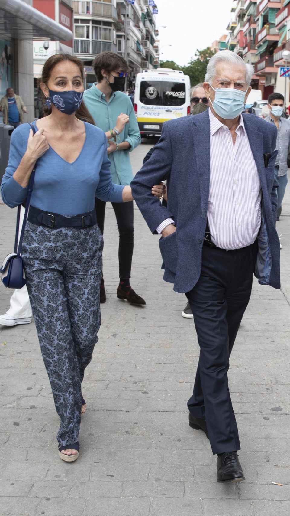 Mario Vargas Llosa e Isabel Preysler, el pasado mayo.