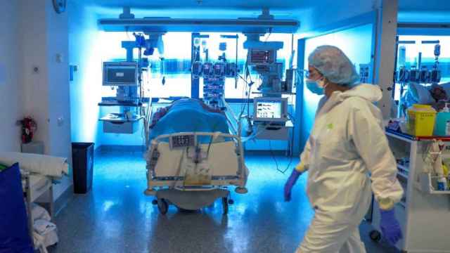 Una unidad de cuidados intensivos durante la pandemia de Covid-19.