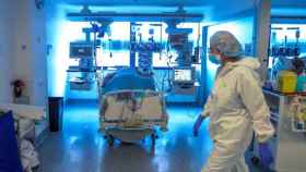 Una unidad de cuidados intensivos durante la pandemia de Covid-19.