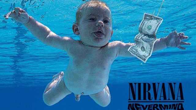 Portada del disco de 'Nevermind' de Nirvana.
