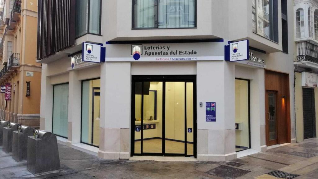 Local alquilado para ubicar la administración de lotería.