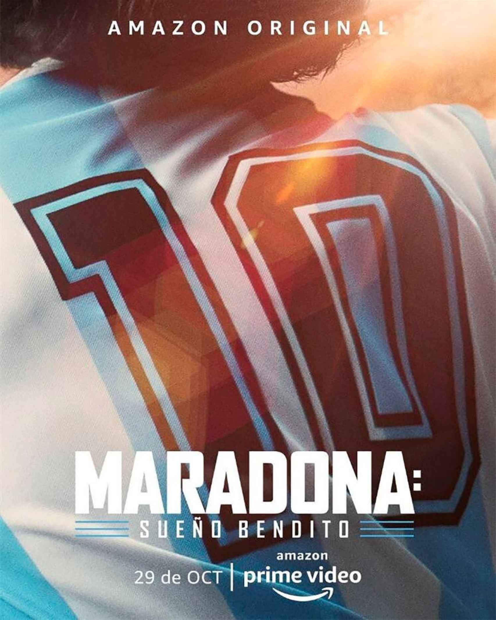 Cartel de 'Maradona: Sueño Bendito'.