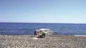 La marbellera playa de Cortijo Blanco nos espera para pasar un estupendo día frente al Mediterráneo.