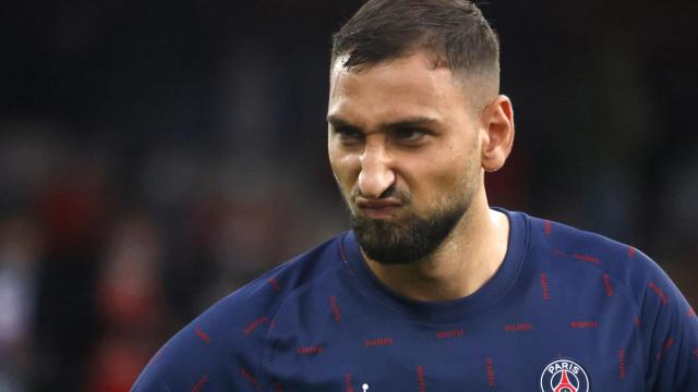 Gianluigi Donnarumma, con el PSG en la temporada 2021/2022