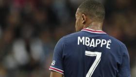 Mbappé, con el PSG