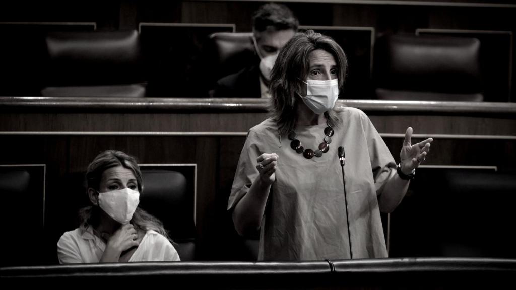Vice Presidents Yolanda Díaz and Teresa Ribera.