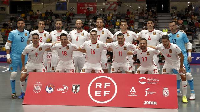 Partido de España frente a Vietnam. Foto: sefutbol.com