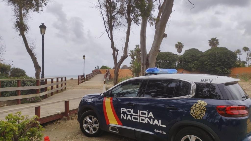 Un coche de la Policía Nacional en una foto de archivo.
