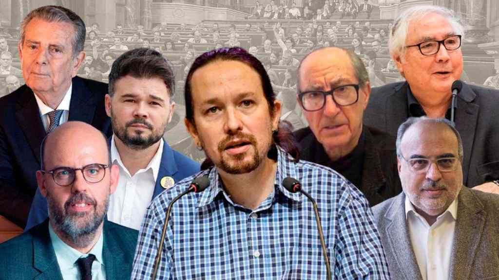 Los 10 amigos catalanes de Pablo Iglesias: la red de políticos y periodistas que lo han 'sacado del paro'