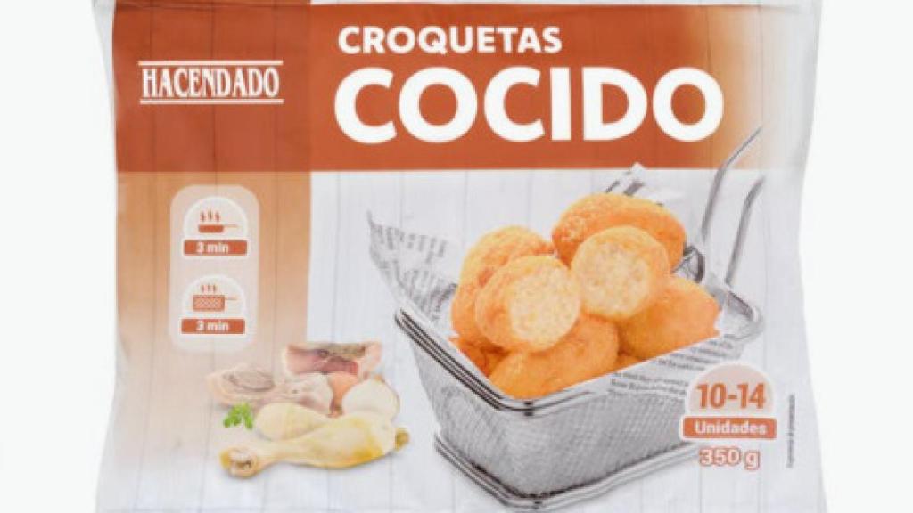 Cooked croquettes