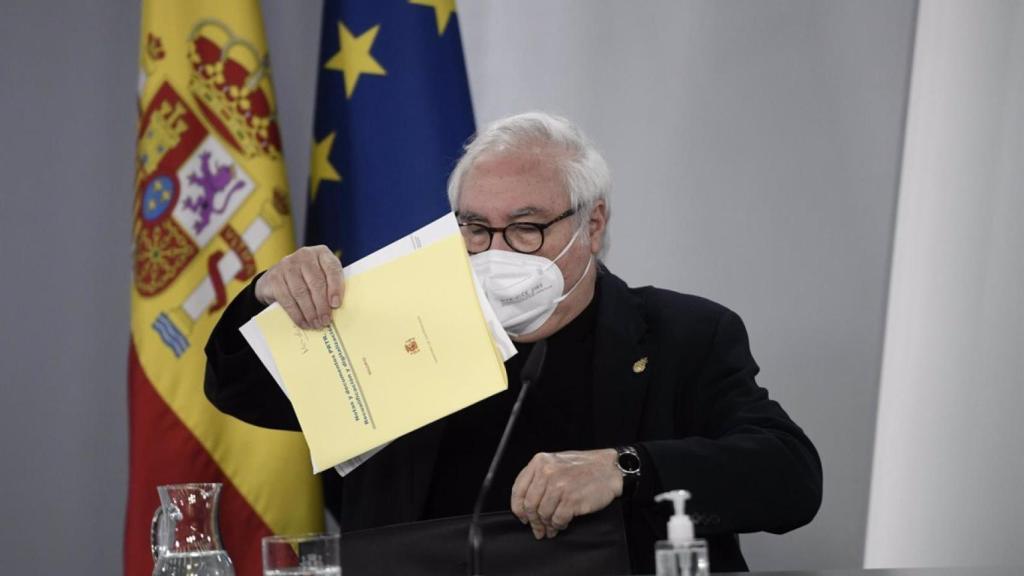 El ministro de Universidades, Manuel Castells.