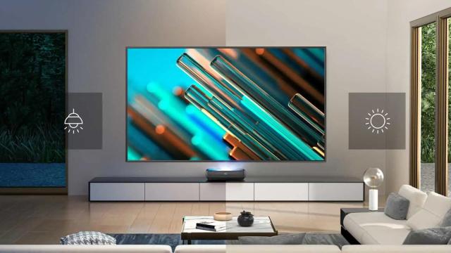 El proyector con Android TV de Hisense cuesta varios miles de euros