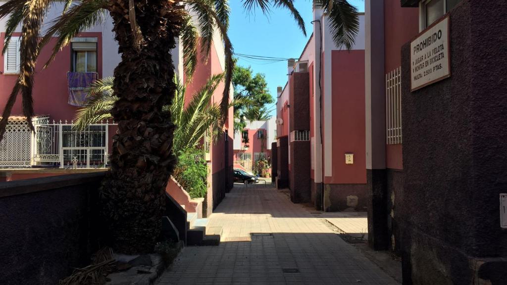 Place where Juan Francisco's mother lives, where he has spent the last days before being arrested again.