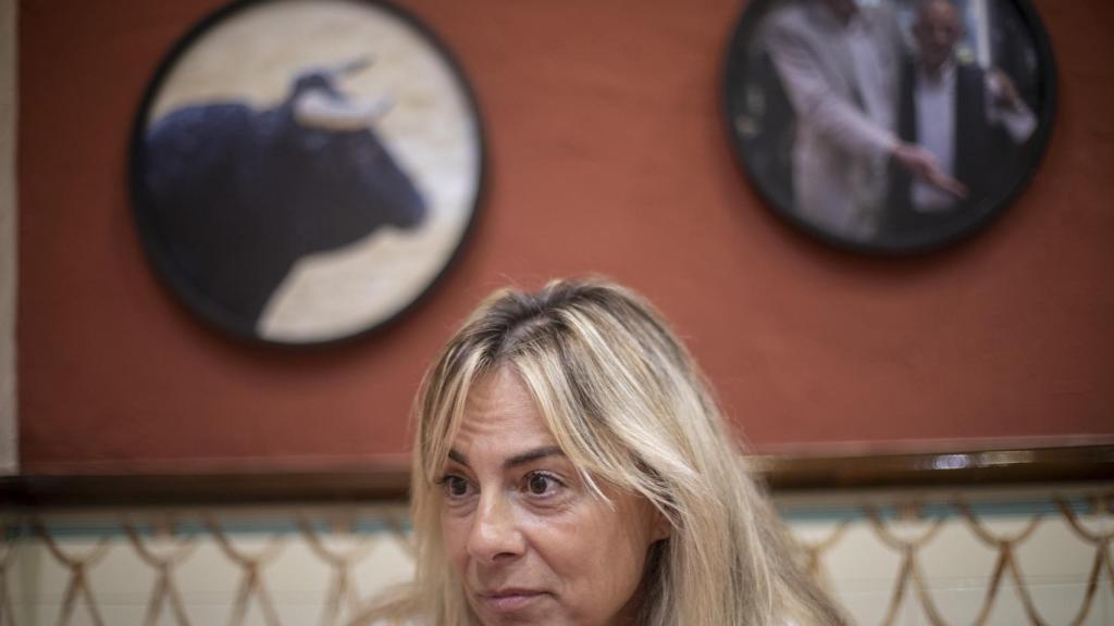 Castedo, en un restaurante, durante la entrevista con este diario.