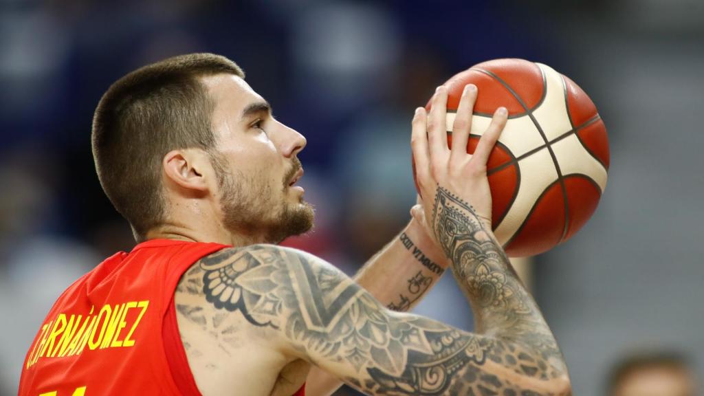 Juancho Hernangomez, with the national team