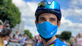 Alejandro Valverde, en el último Tour de Francia