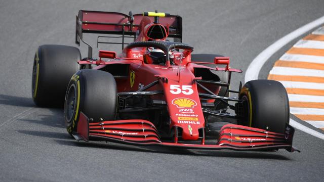 Carlos Sainz, en el circuito de Zandvoort