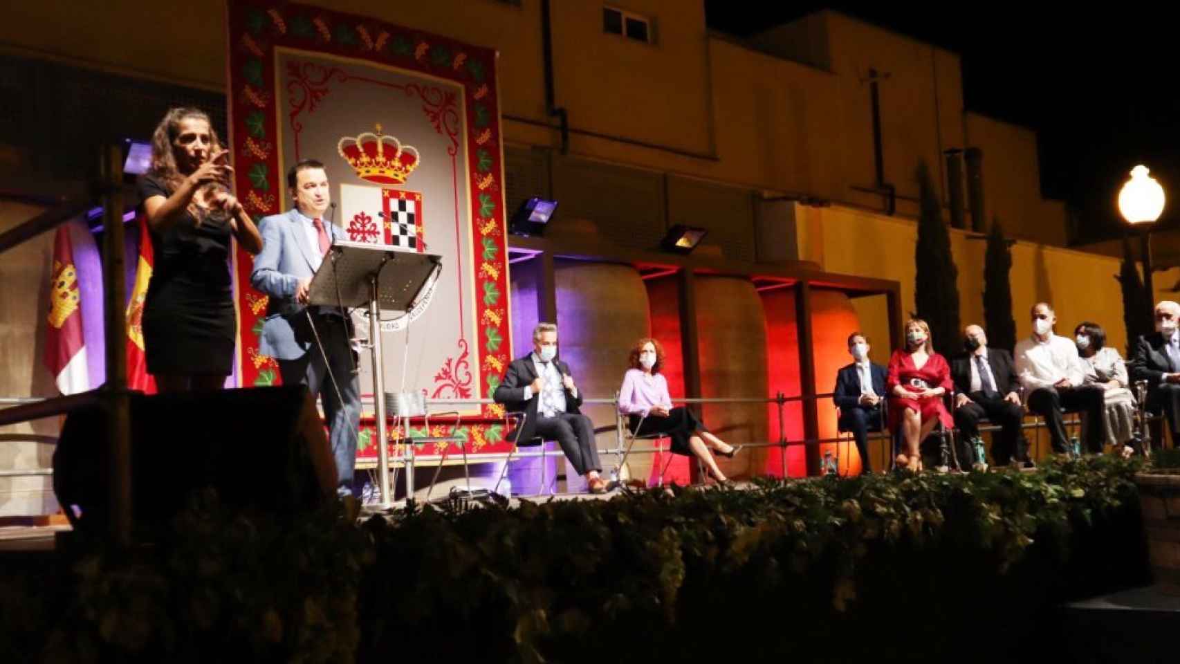 Acto institucional anual organizado por el Ayuntamiento de Valdepeñas