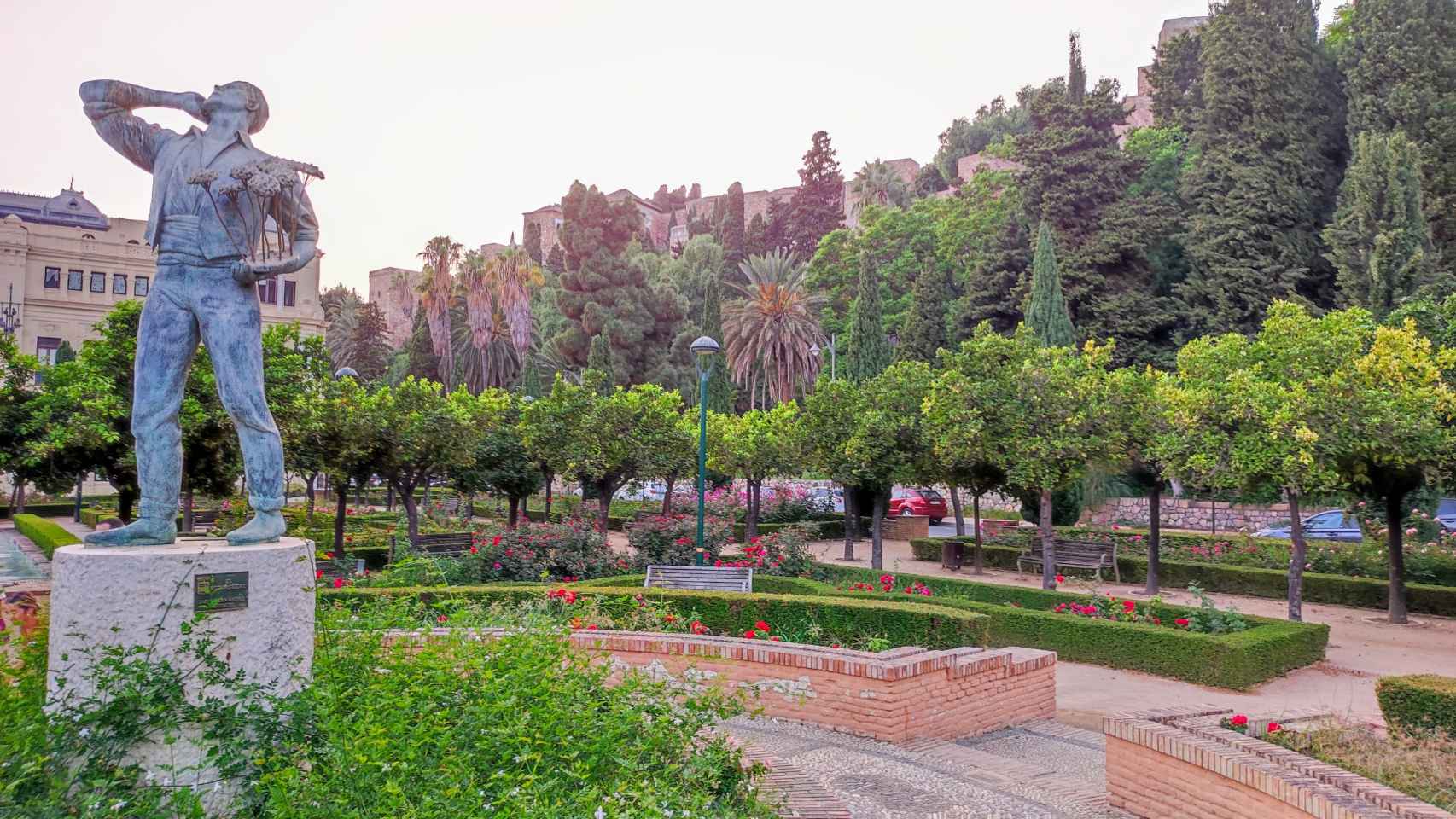 Los jardines de Pedro Luis Alonso también están dentro de la ruta cruising de Málaga.
