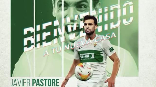 El Elche anuncia el fichaje de Javier Pastore